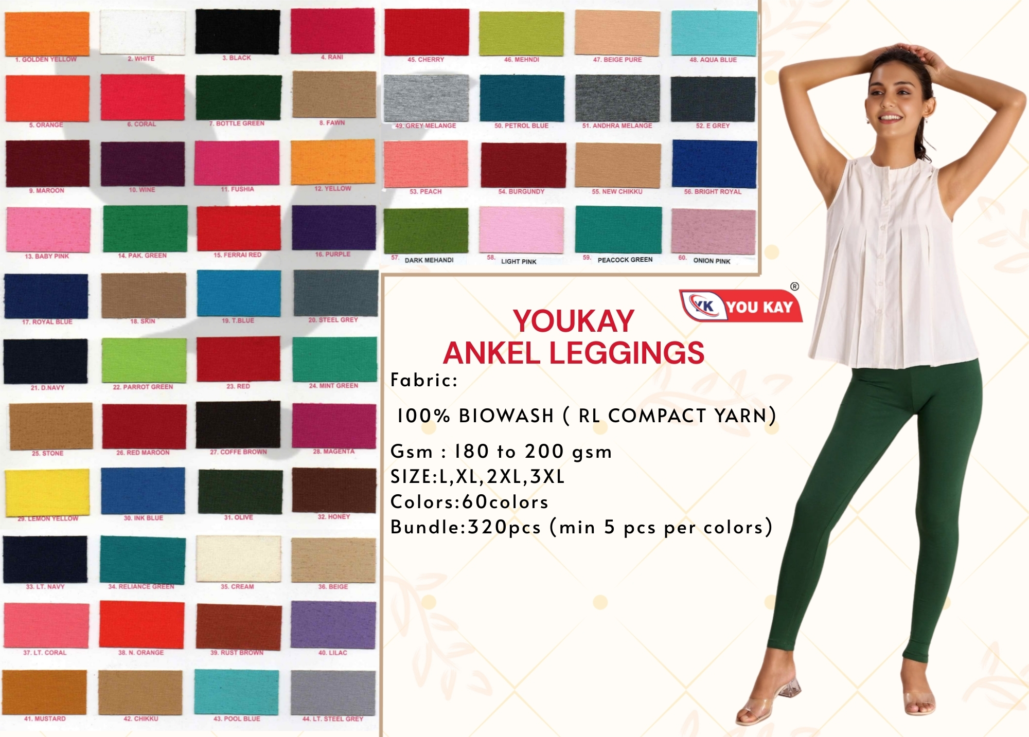 ANKEL LENGTH LEGGINGS